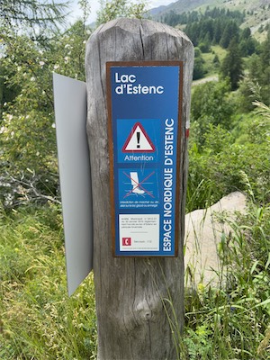 Lac d'Estenc, Source du Var, Entraunes,  Alpes-Maritimes